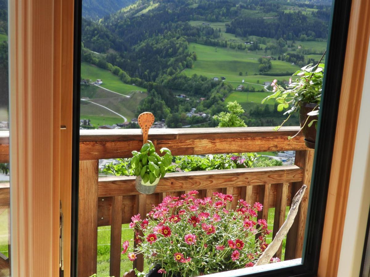 Апартаменти Bio-Bauernhof Einberghof Пфаррверфен Екстер'єр фото